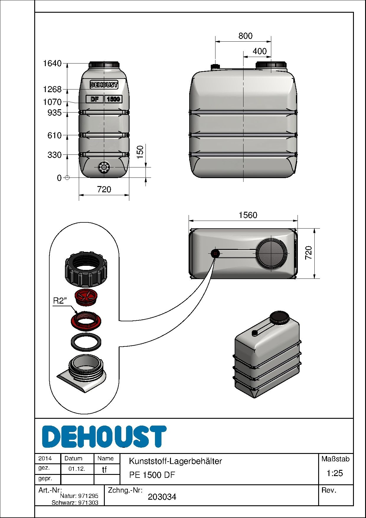 1500 df rysunek techniczny
